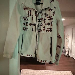North Face fleece coat